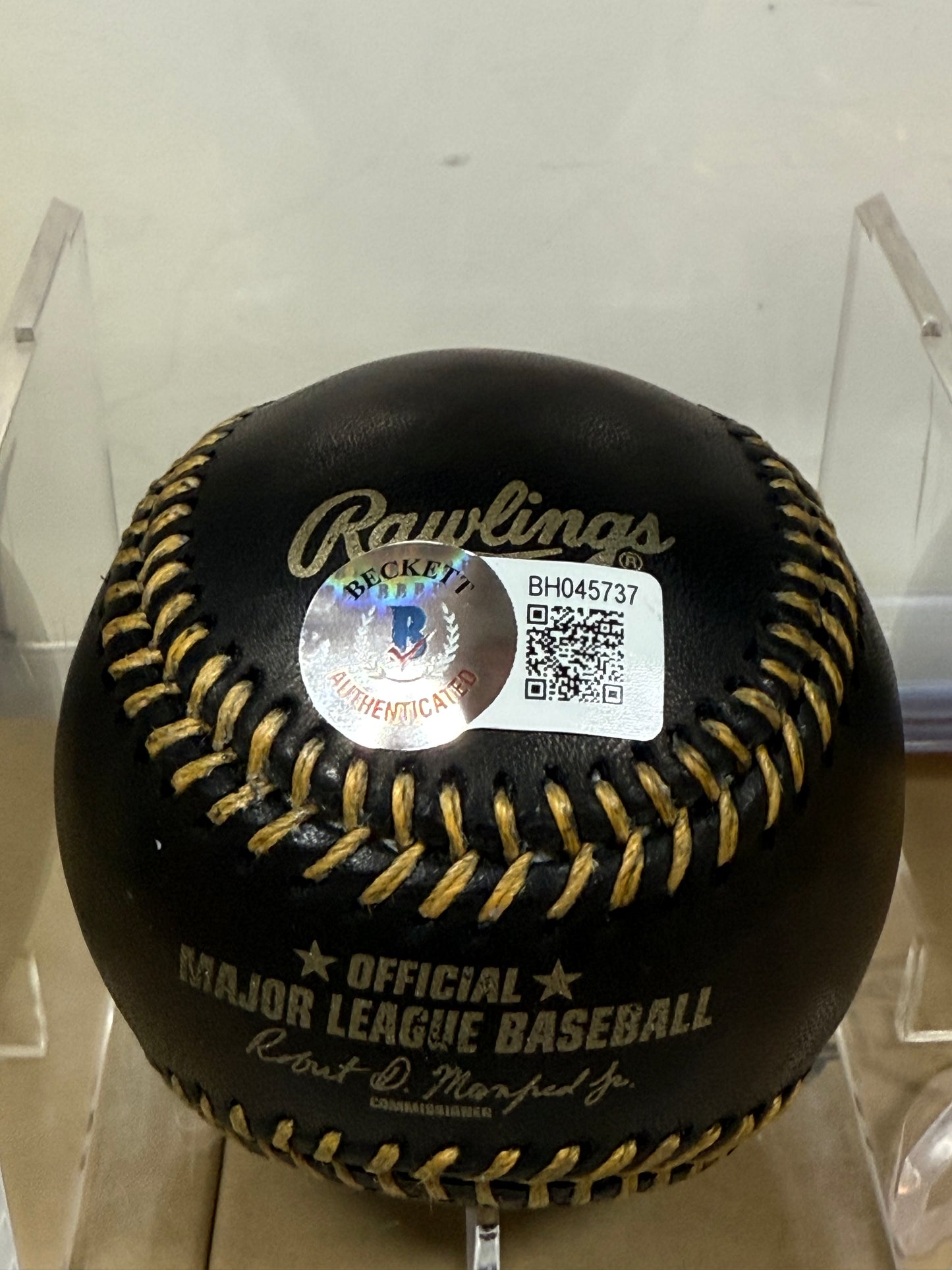 Ronald Acuna Jr, Pelota con Autógrafo Certificado.
