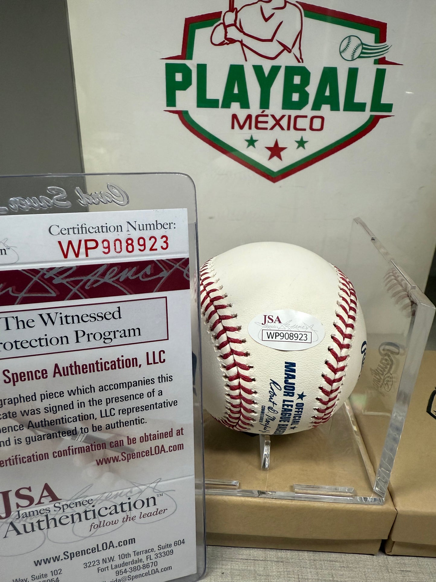 Vladimir Guerrero Jr. Pelota Autógrafo Certificado JSA.