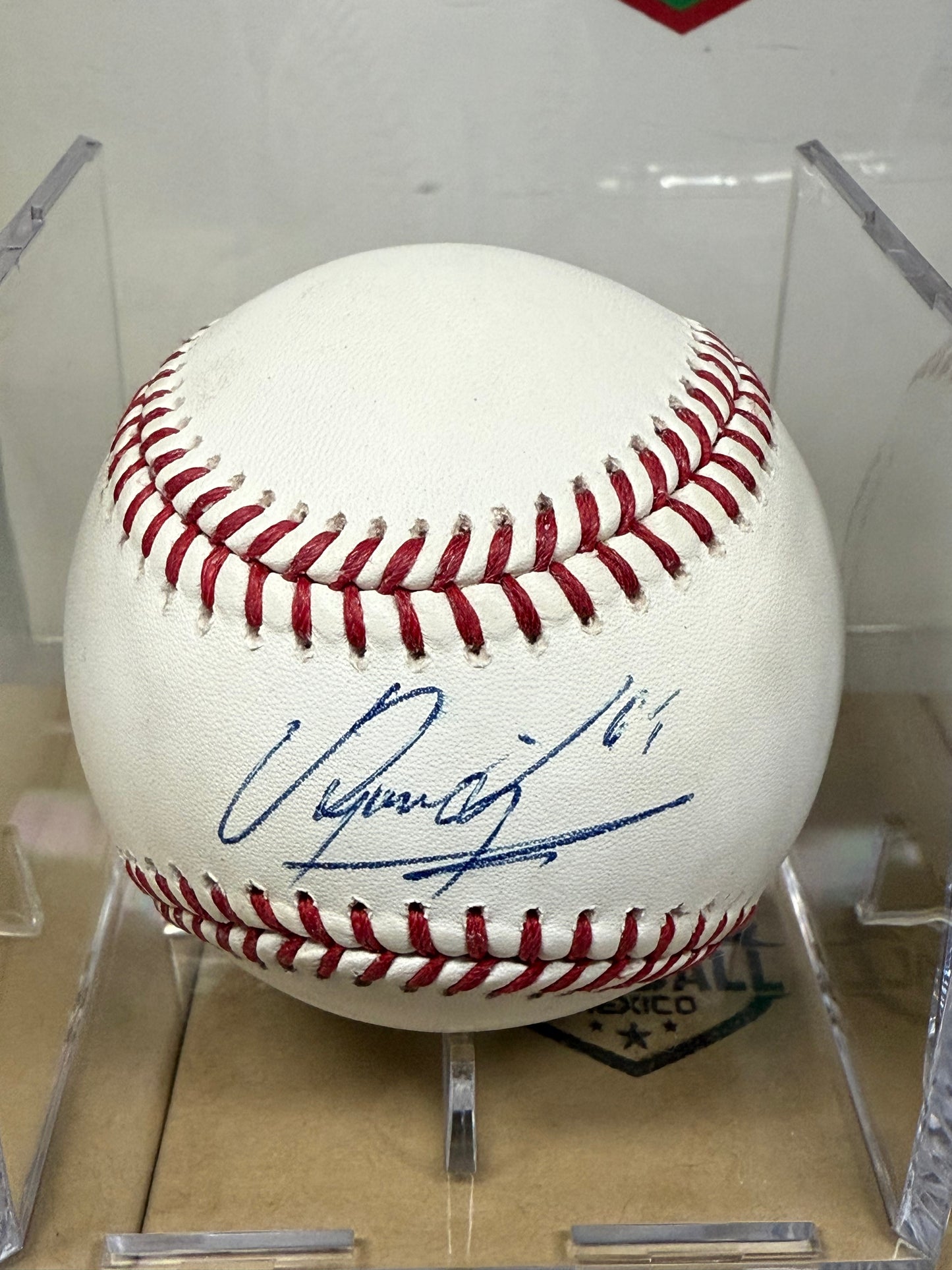 José Urquidy. Pelota Con Autógrafo Certificado Beckett.