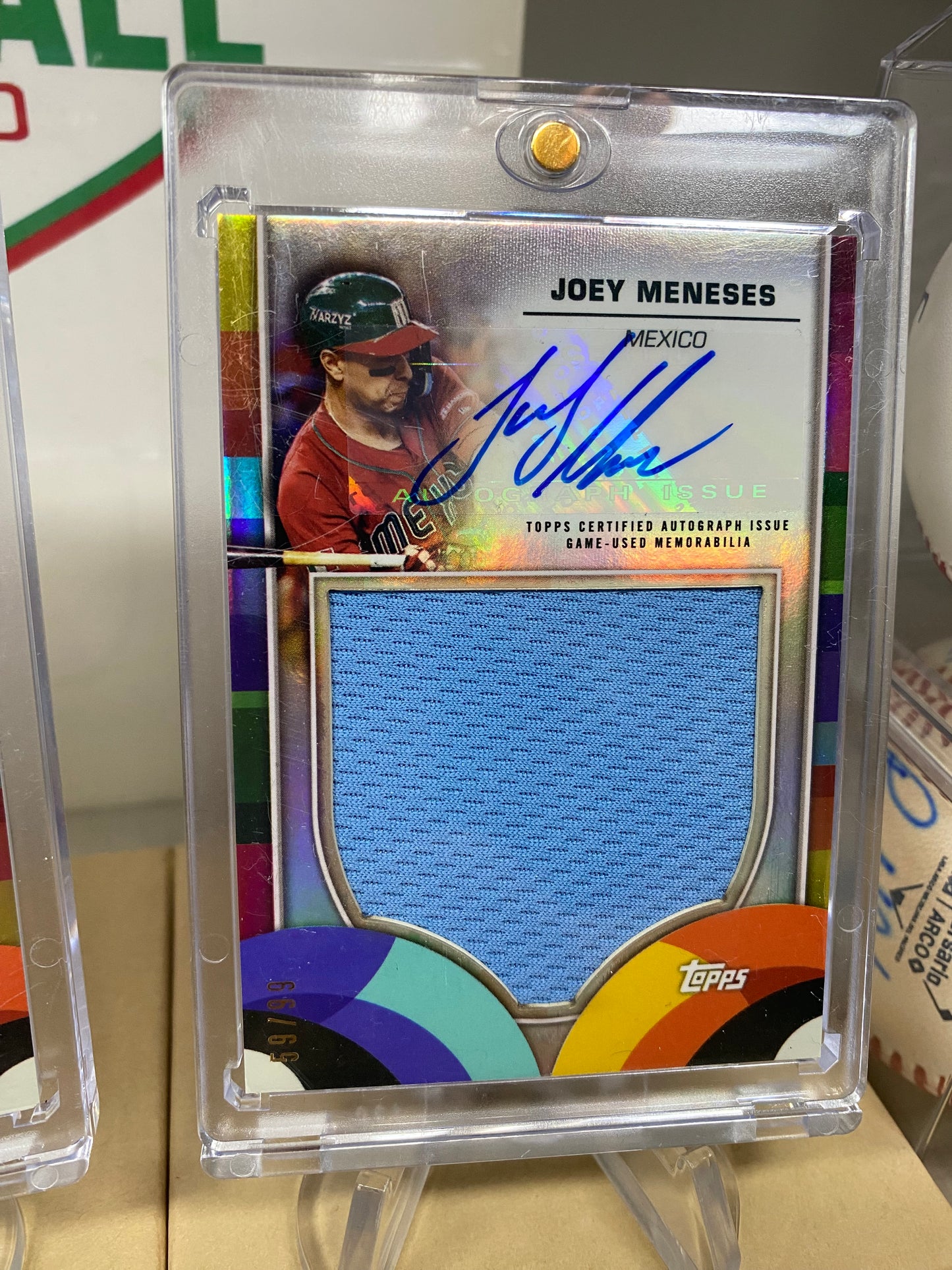 Lote 3 Tarjetas WBC 23 Ediciones Limitadas a 99