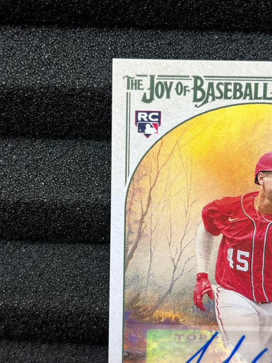 2023 Topps x Bob Ross Joy Of Baseball #98A Joey Meneses