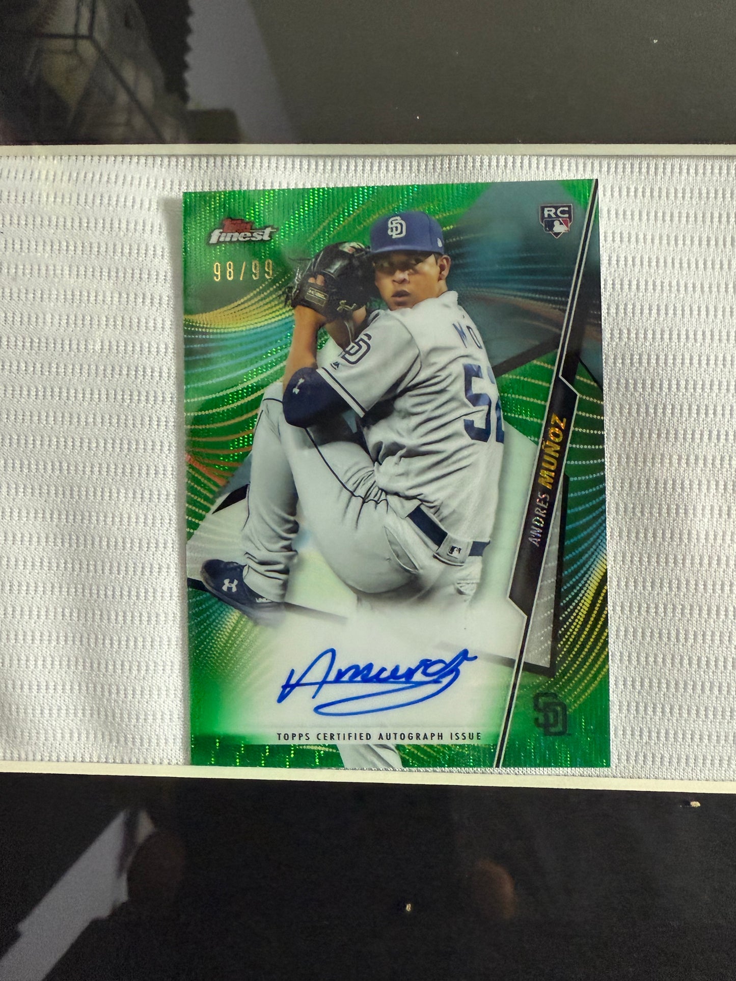 Jersey Firmado Andrés Muñoz Certificado