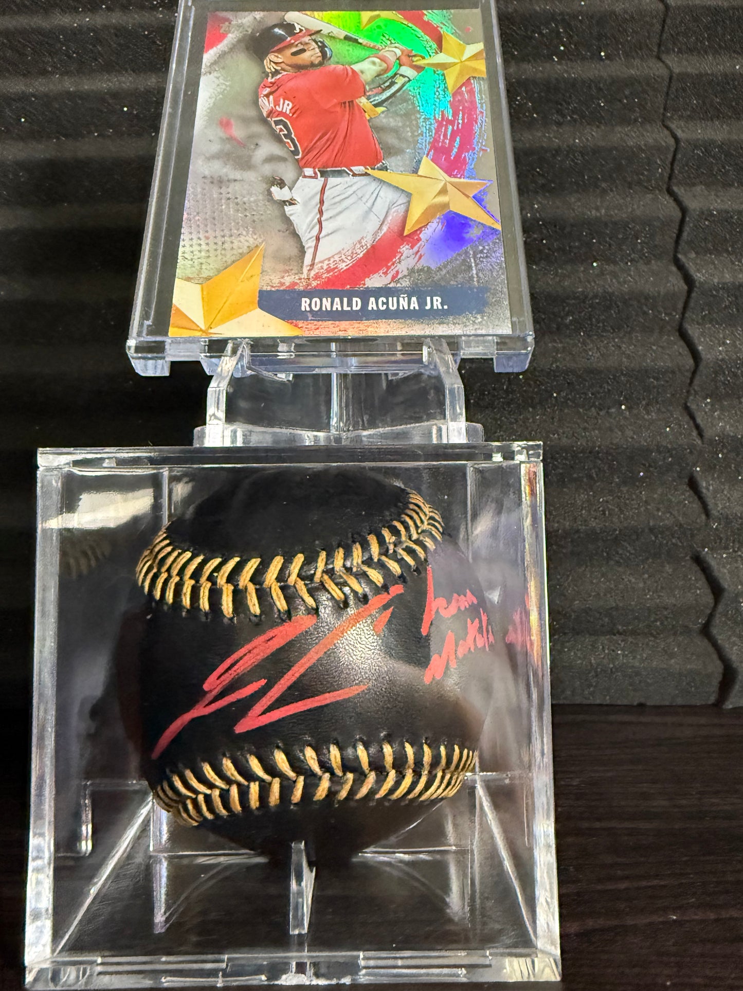 Pelota Firmada Ronald Acuna Jr
