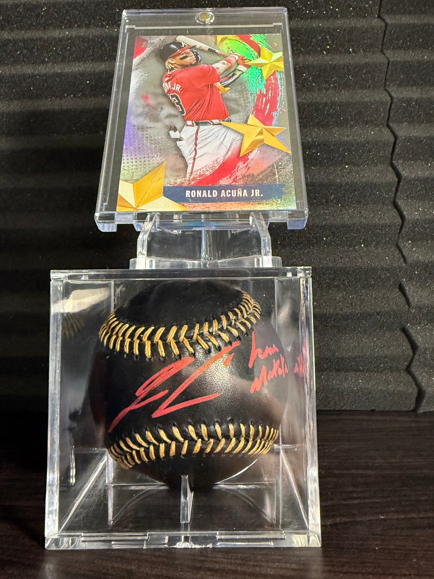 Pelota Firmada Ronald Acuna Jr