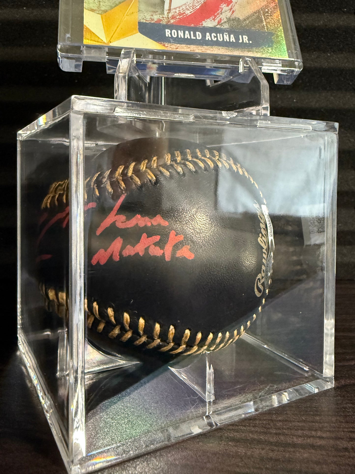 Pelota Firmada Ronald Acuna Jr