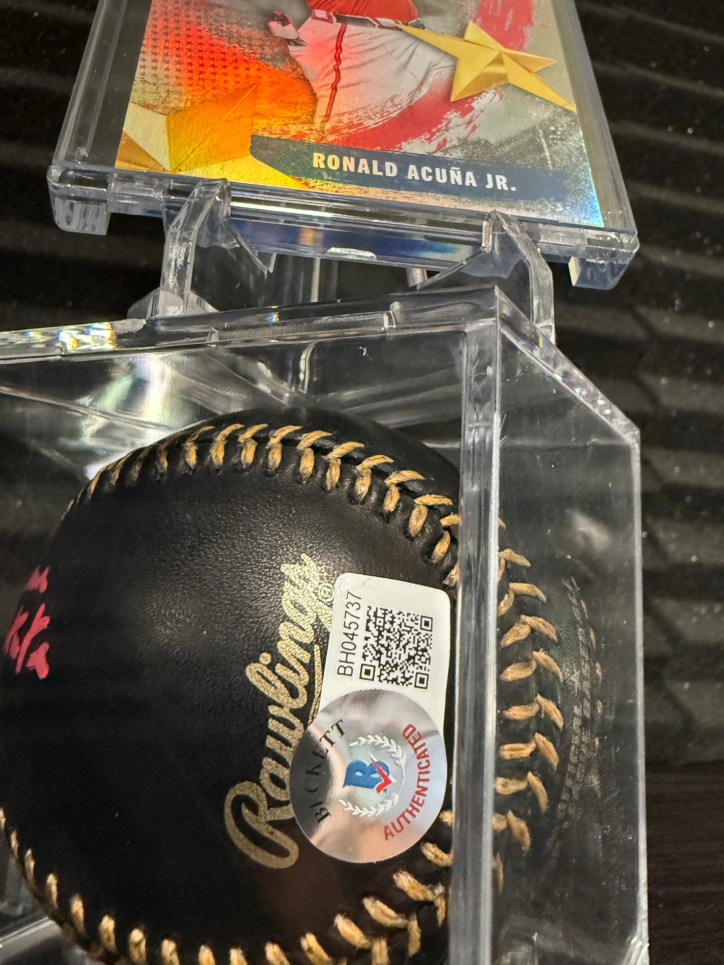 Pelota Firmada Ronald Acuna Jr