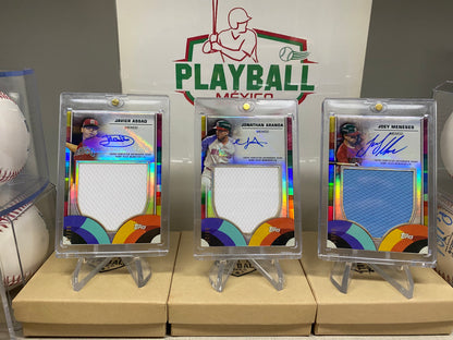 Lote 3 Tarjetas WBC 23 Ediciones Limitadas a 99
