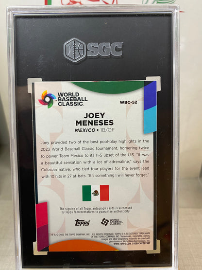 Joey Meneses WBC AUTÓGRAFO