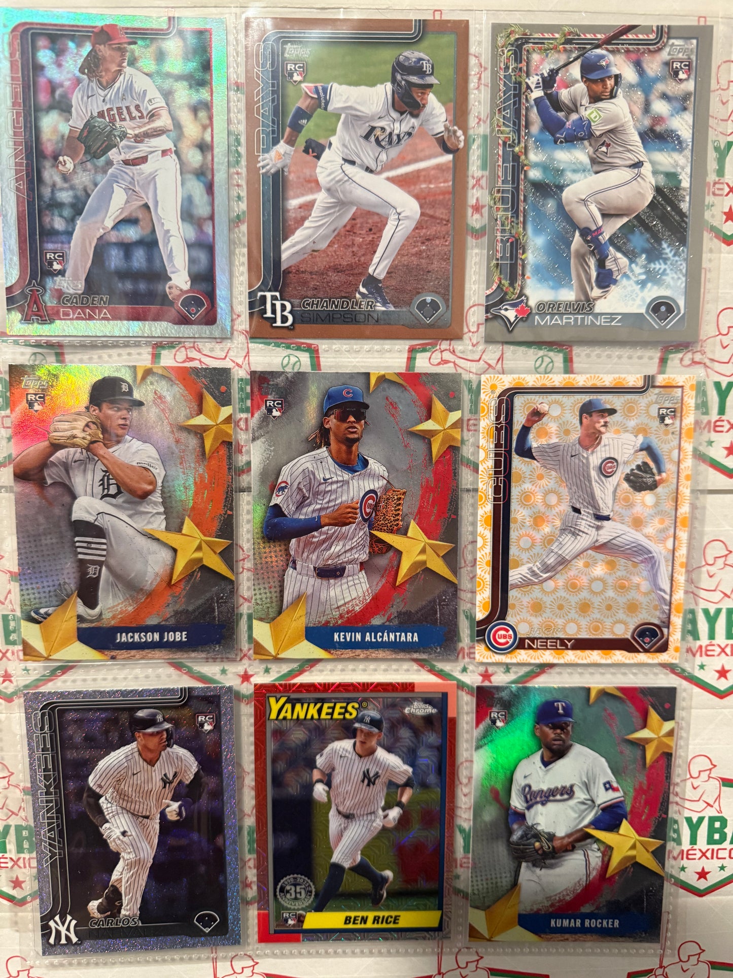 Lote 2025 Topps Rookie Card Insert