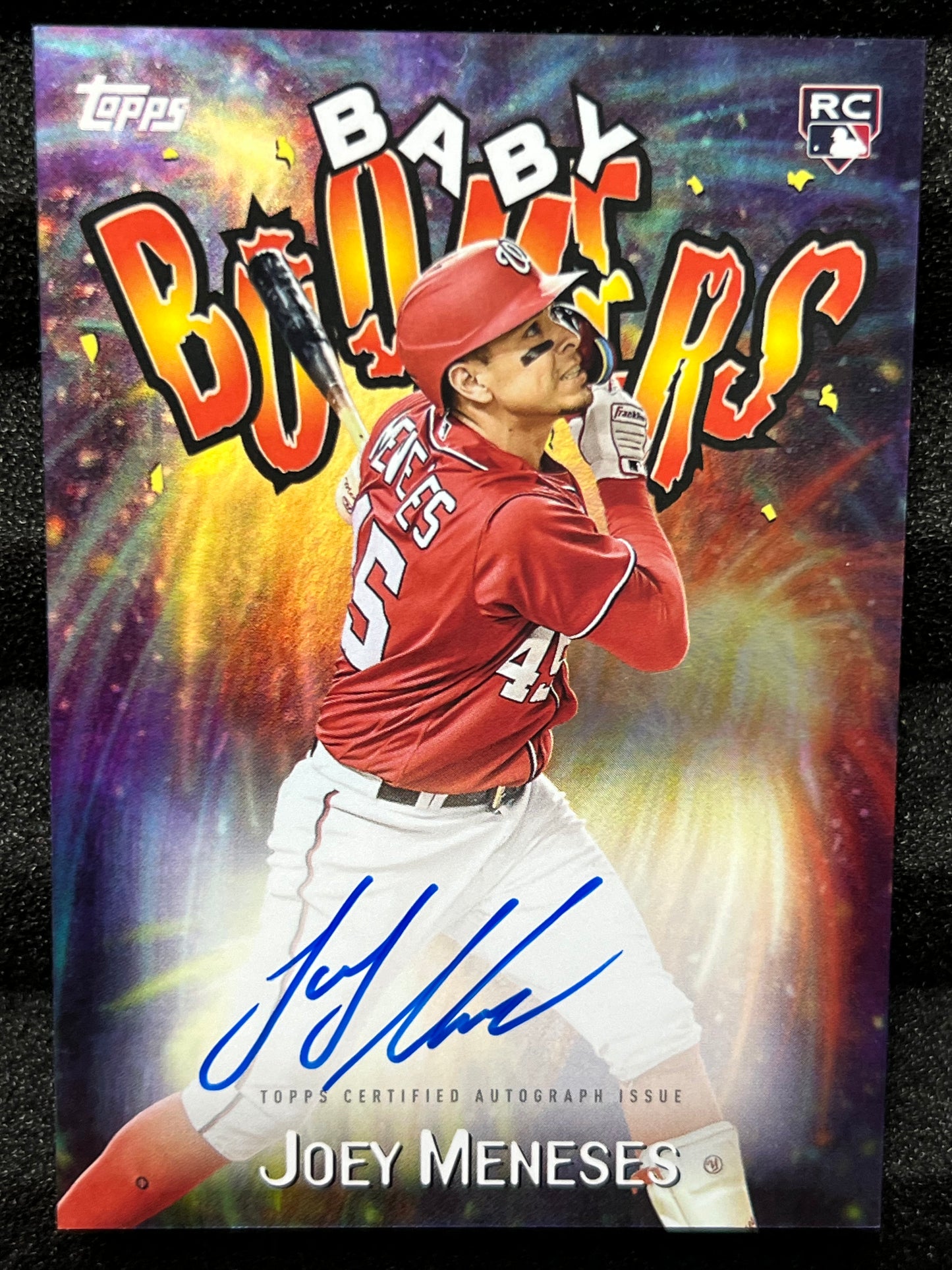 2023 Topps Archives Baby Boomers Auto #98BB Joey Meneses