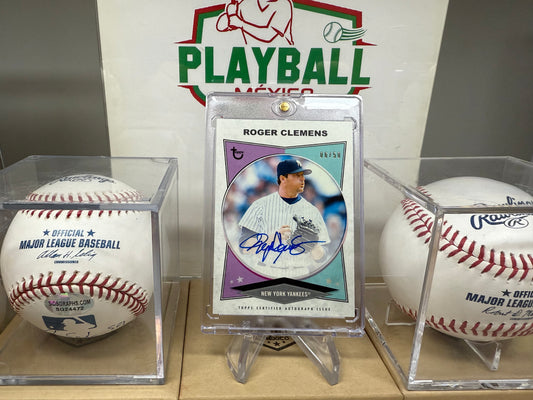Roger Clemens.Autógrafo Certificado,Limitada a 50.