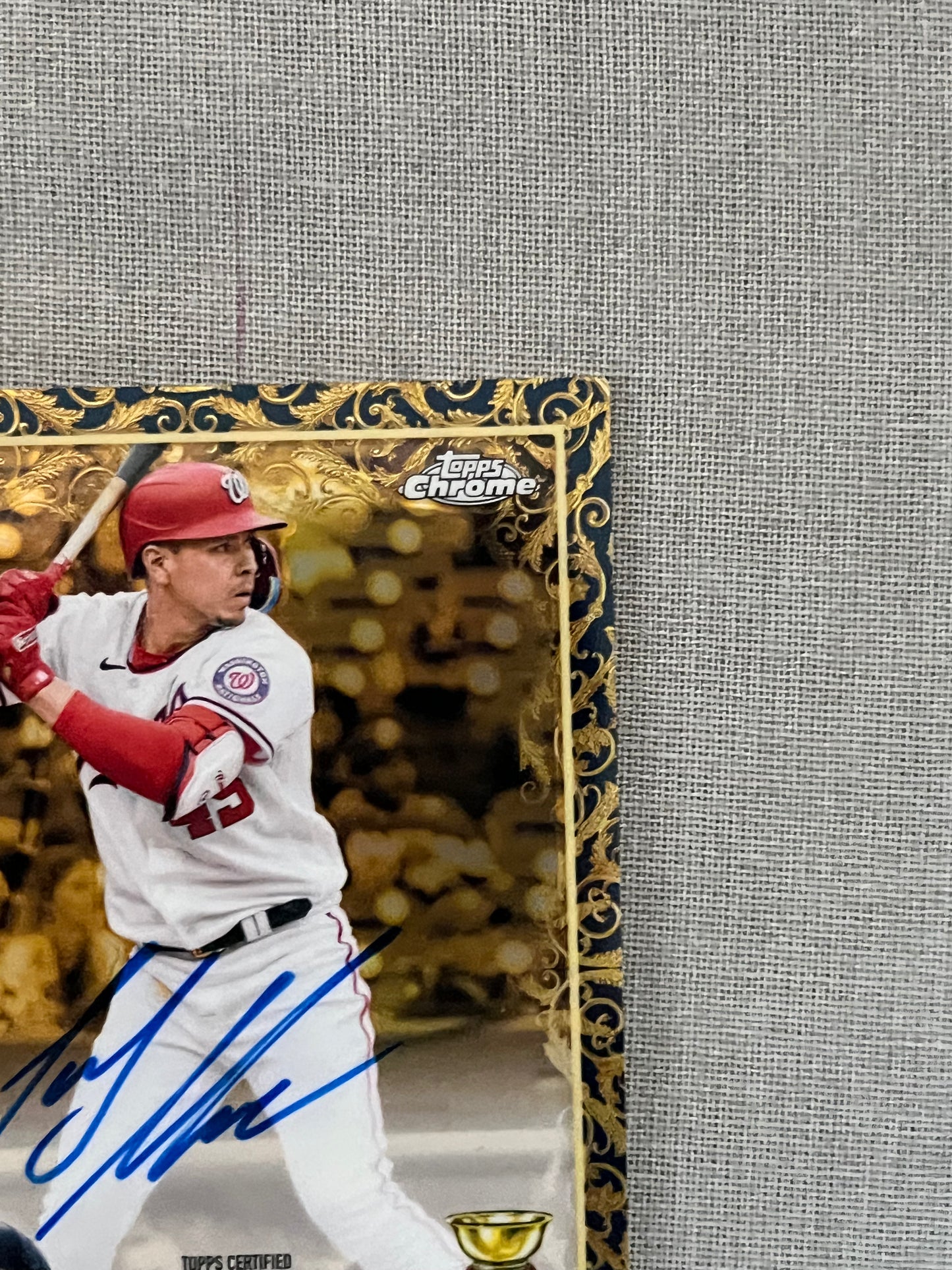 2023 Topps Gilded #CGA-JM Joey Meneses Blue RC Auto 38 /50