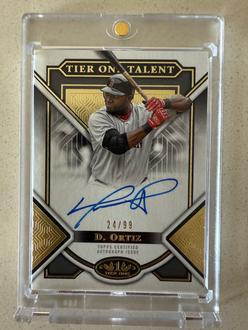 David Ortiz Auto Card