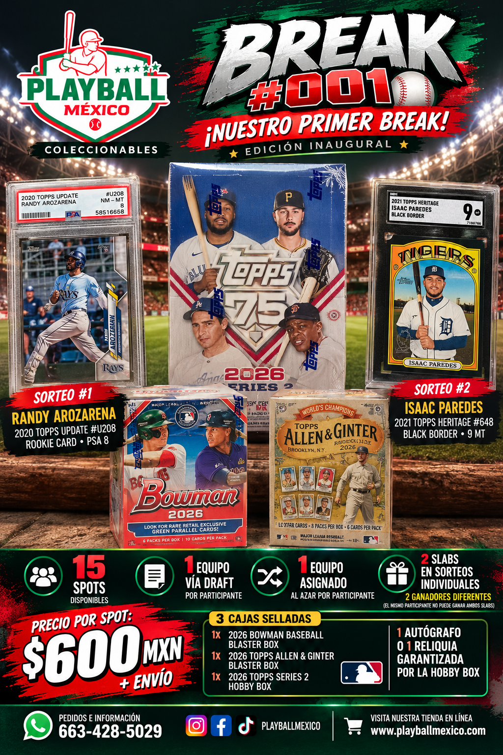 Playball México Break #001 — Edición Inaugural